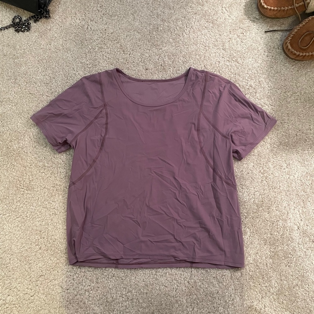 Lululemon Cropped Tshirt